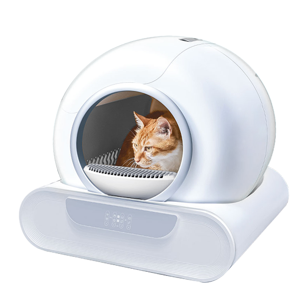 PetFresh360 Self-Cleaning Cat Litter Box - Lifestyle